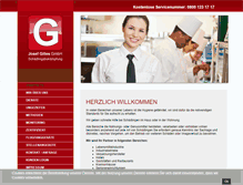 Tablet Screenshot of gillesonline.de
